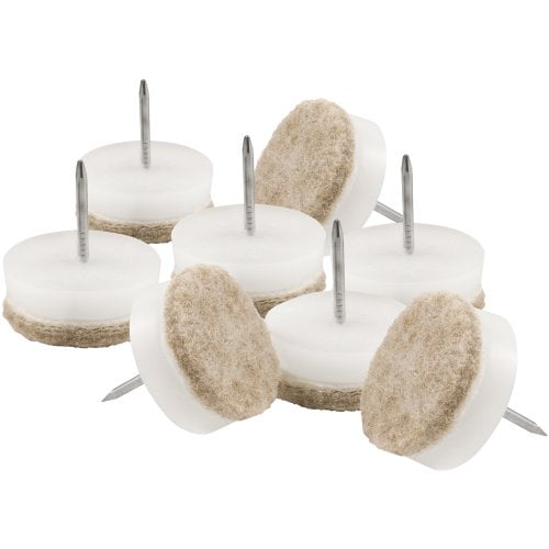 Details about 5pks-softtouch 1-1/8” Furniture Glides Reduce Friction & Noise 4 Nail-on Pieces Details about 5pks-softtouch 1-1/8” Furniture Glides Reduce Friction & Noise 4 Nail-on Pieces